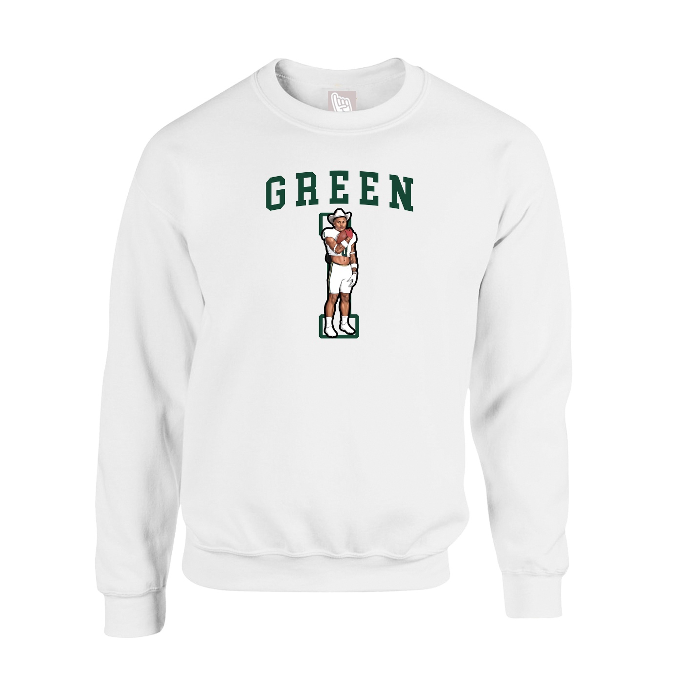 Fleece Crew — Shirsey in White