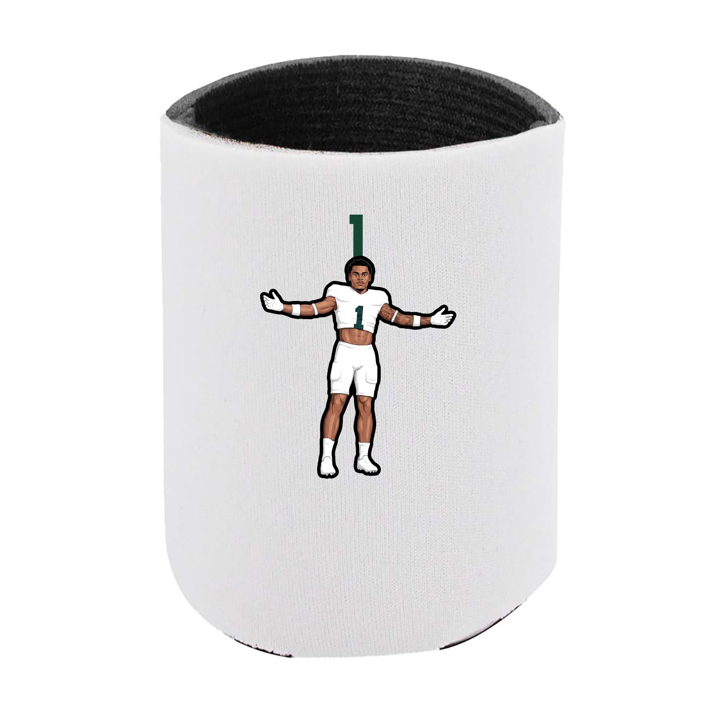 Can Holder — Number Top in White