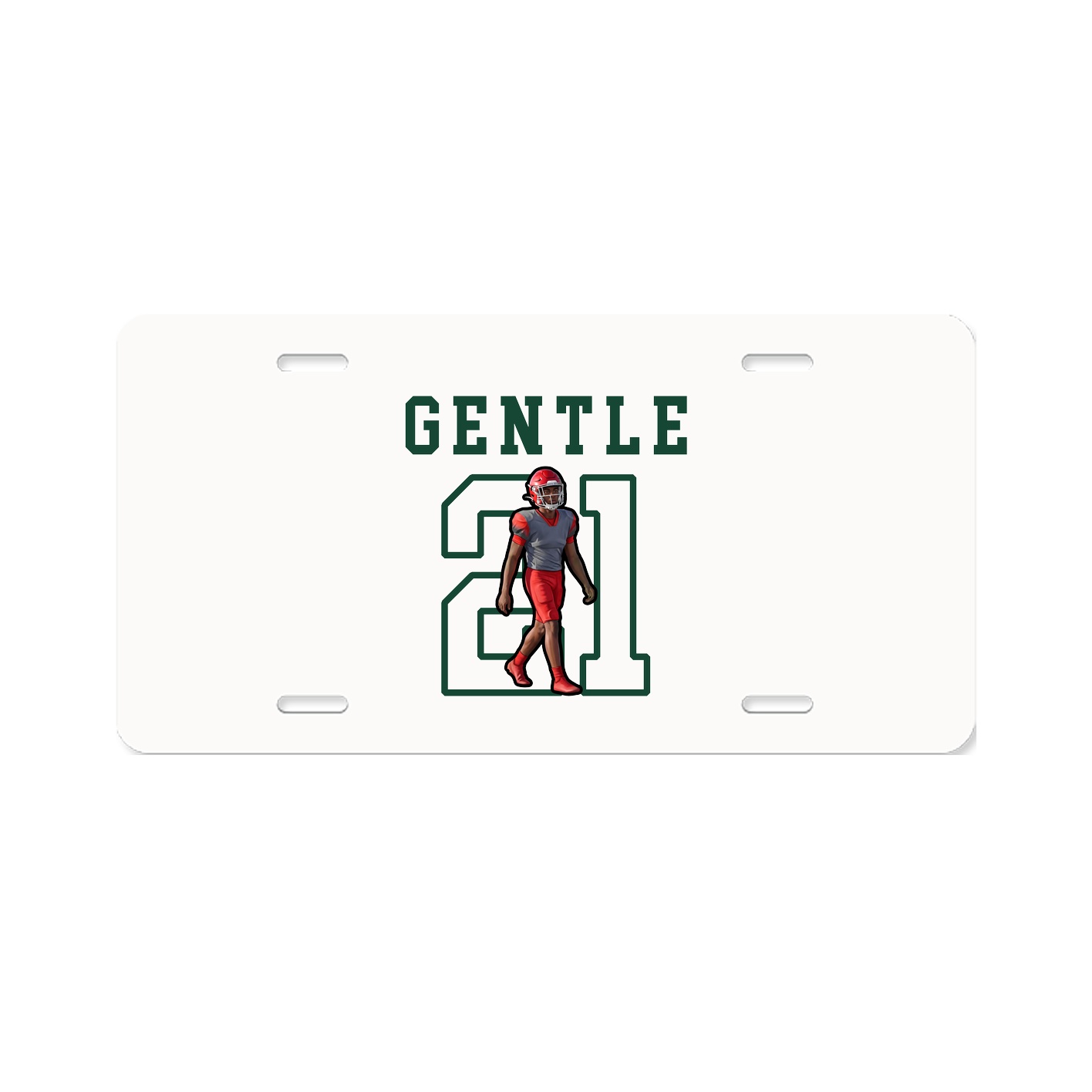 License Plate — Shirsey in Classic