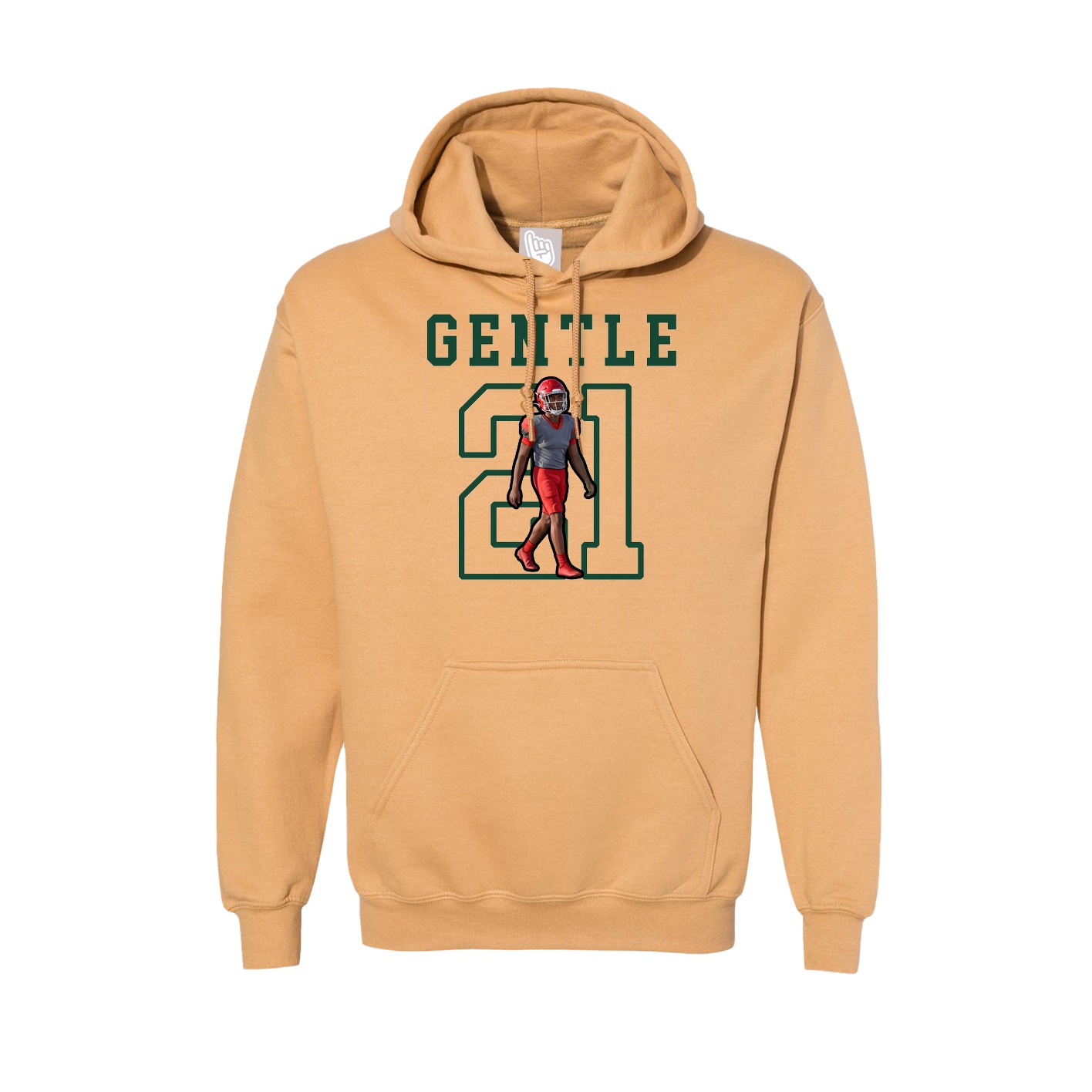 Hoodie — Shirsey in Vegas Gold