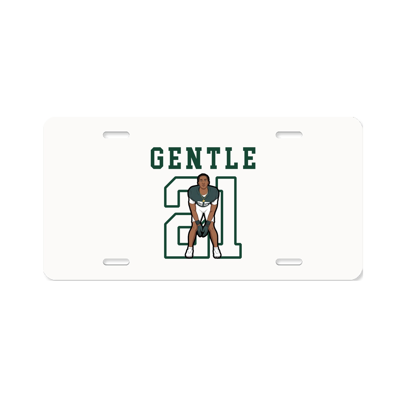 License Plate — Shirsey in Classic