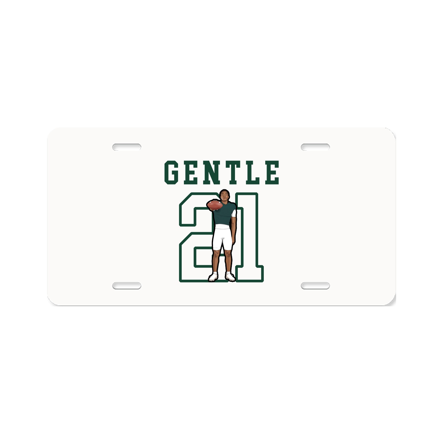 License Plate — Shirsey in Classic