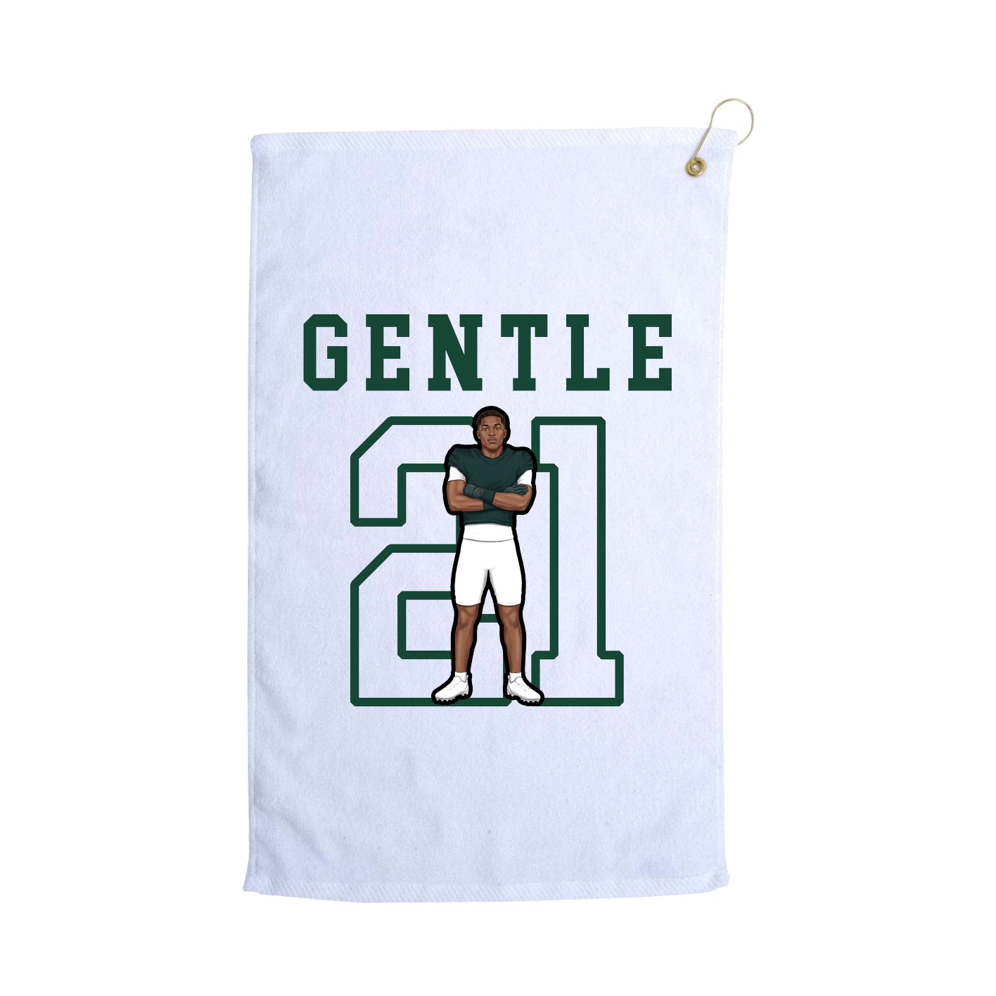 Golf Towel — Shirsey in White