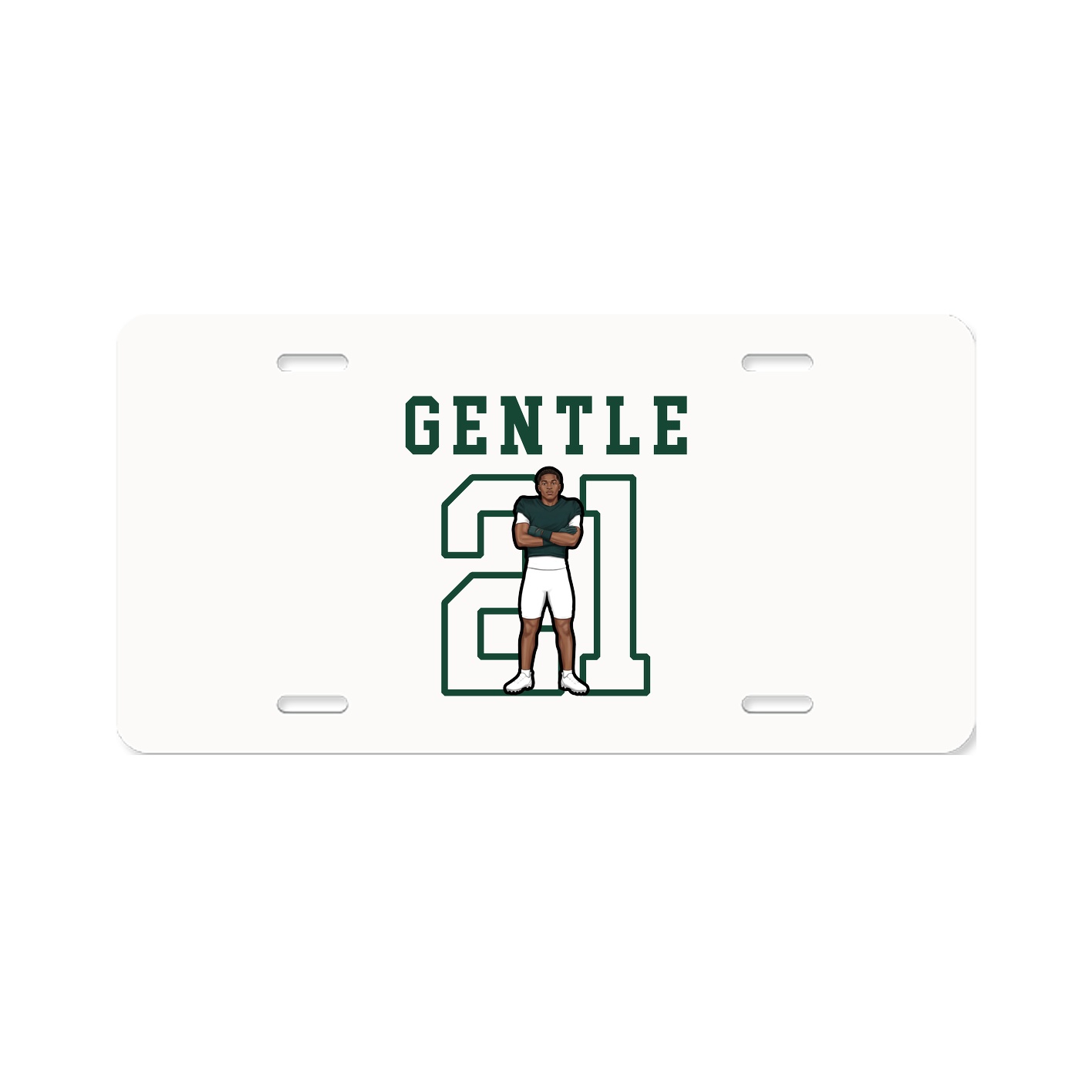 License Plate — Shirsey in Classic