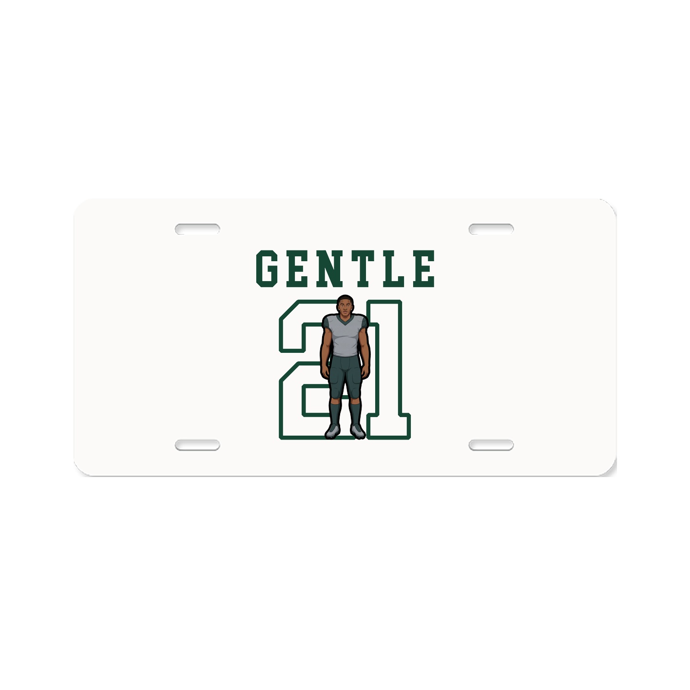 License Plate — Shirsey in Classic