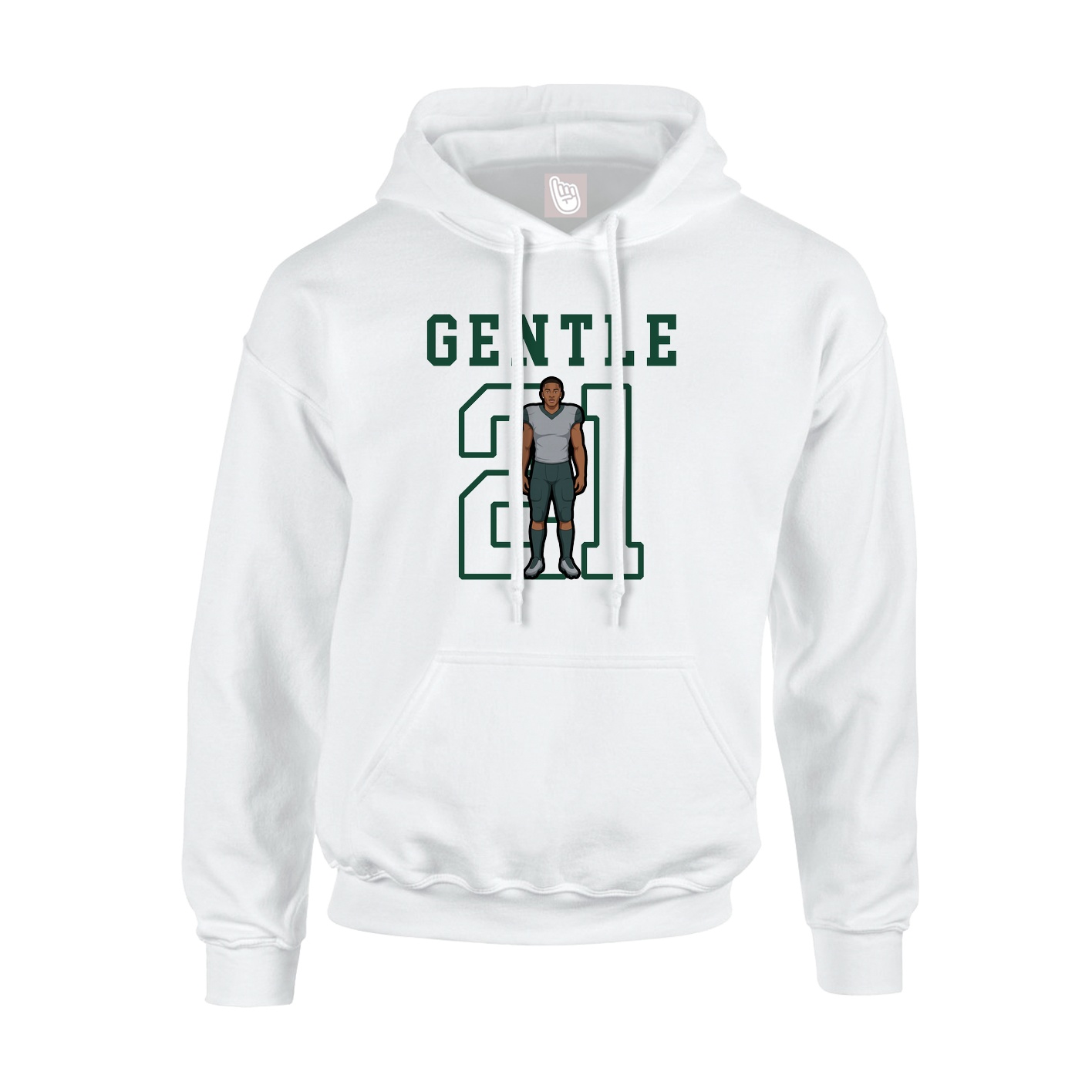 Youth Hoodie — Shirsey in White