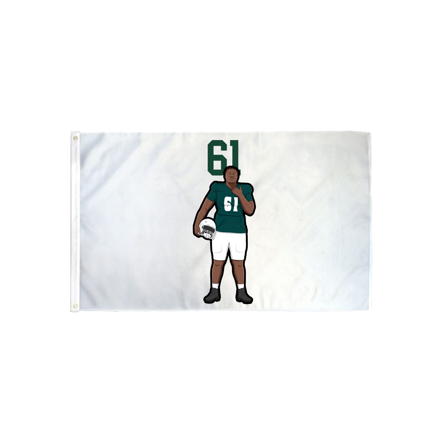 3x5 Flag — Number Top in Classic