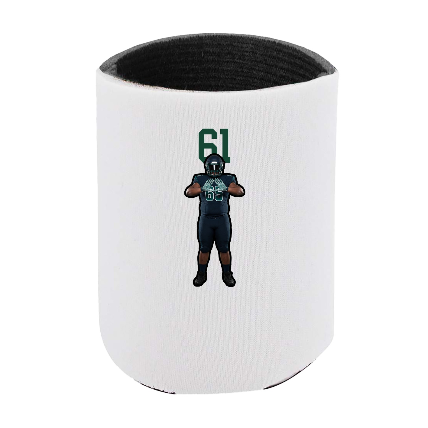 Can Holder — Number Top in White