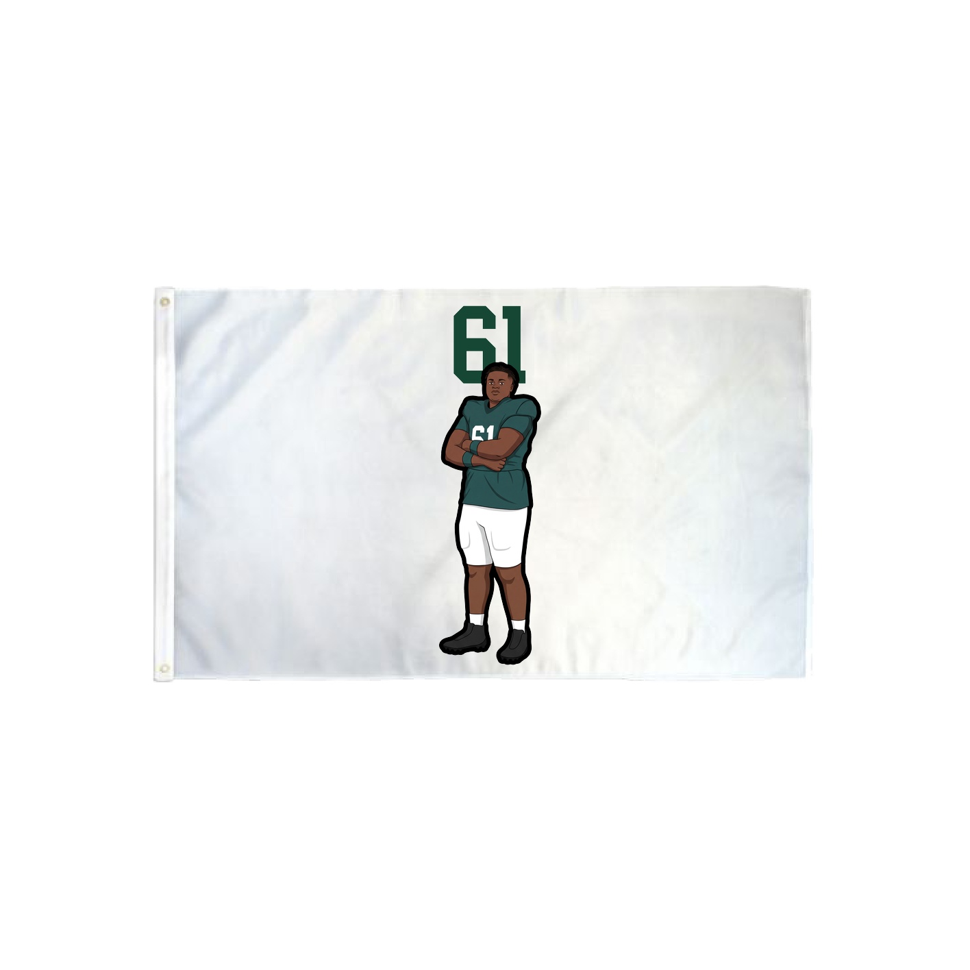 3x5 Flag — Number Top in Classic