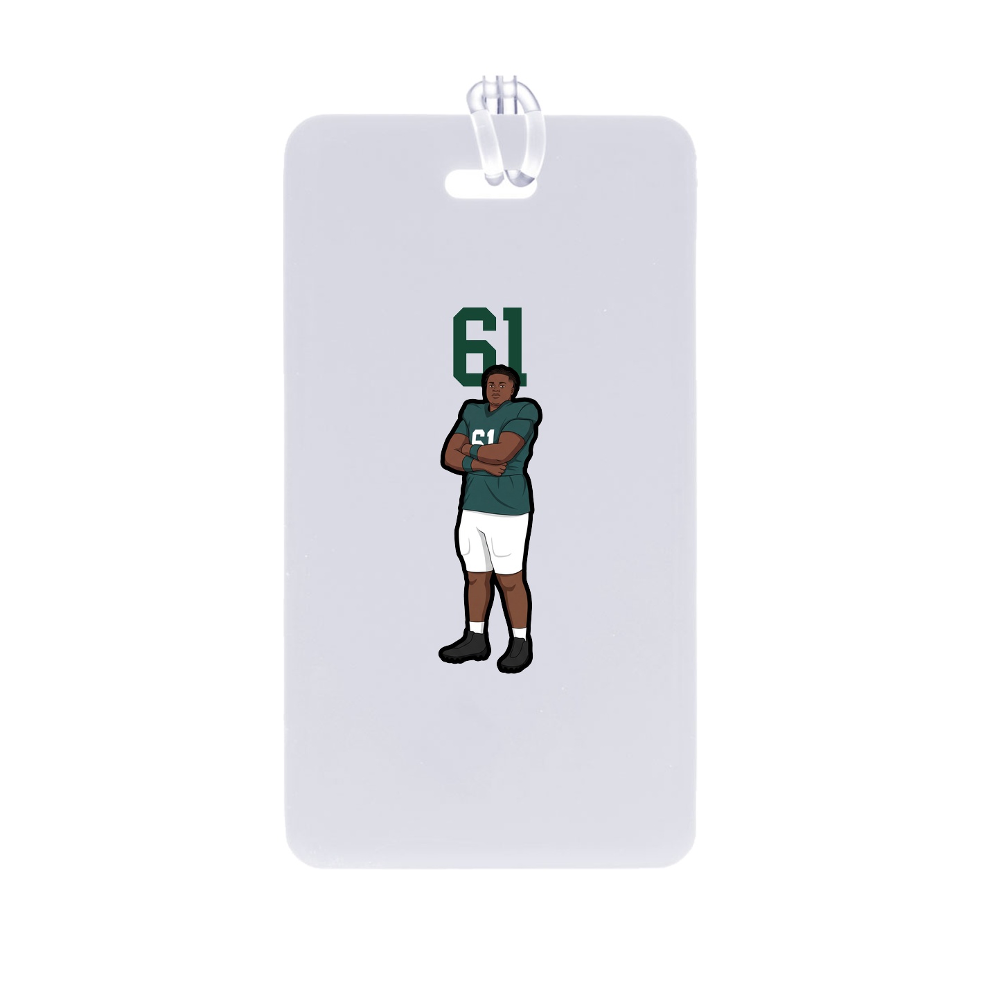 Bag Tag — Number Top in Classic