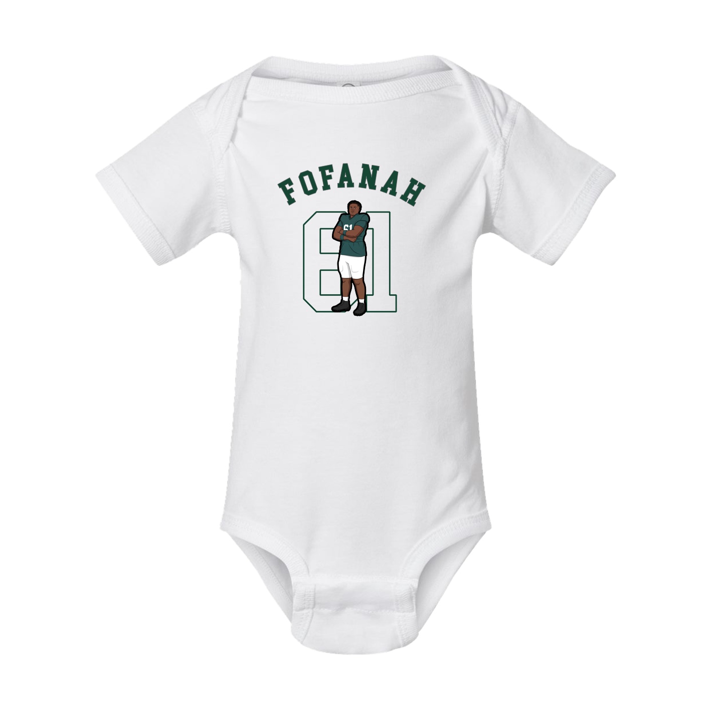 Baby Onesie — Shirsey Arch in White