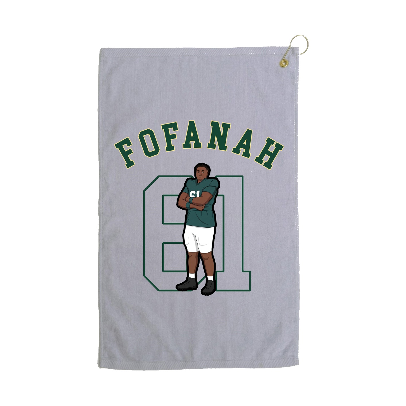 Golf Towel — Shirsey Arch in Grey