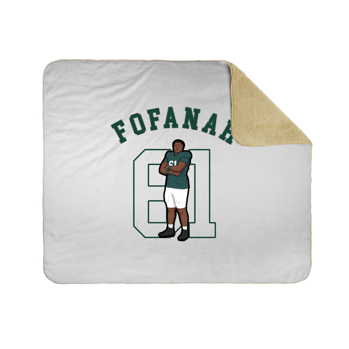 Throw Blanket — Shirsey Arch in White