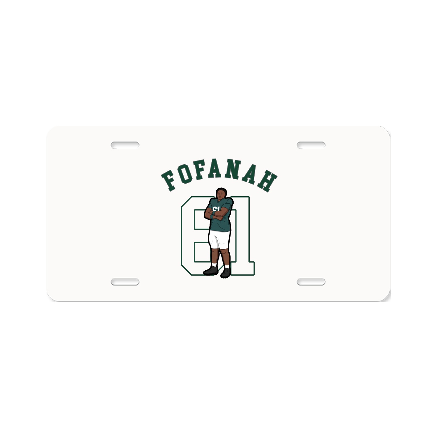 License Plate — Shirsey Arch in Classic