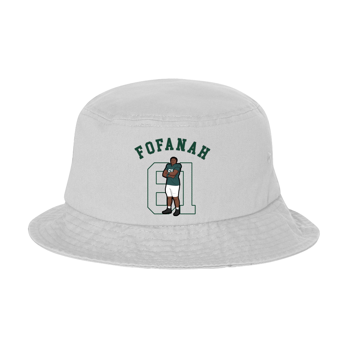 Bucket Cap — Shirsey Arch in White