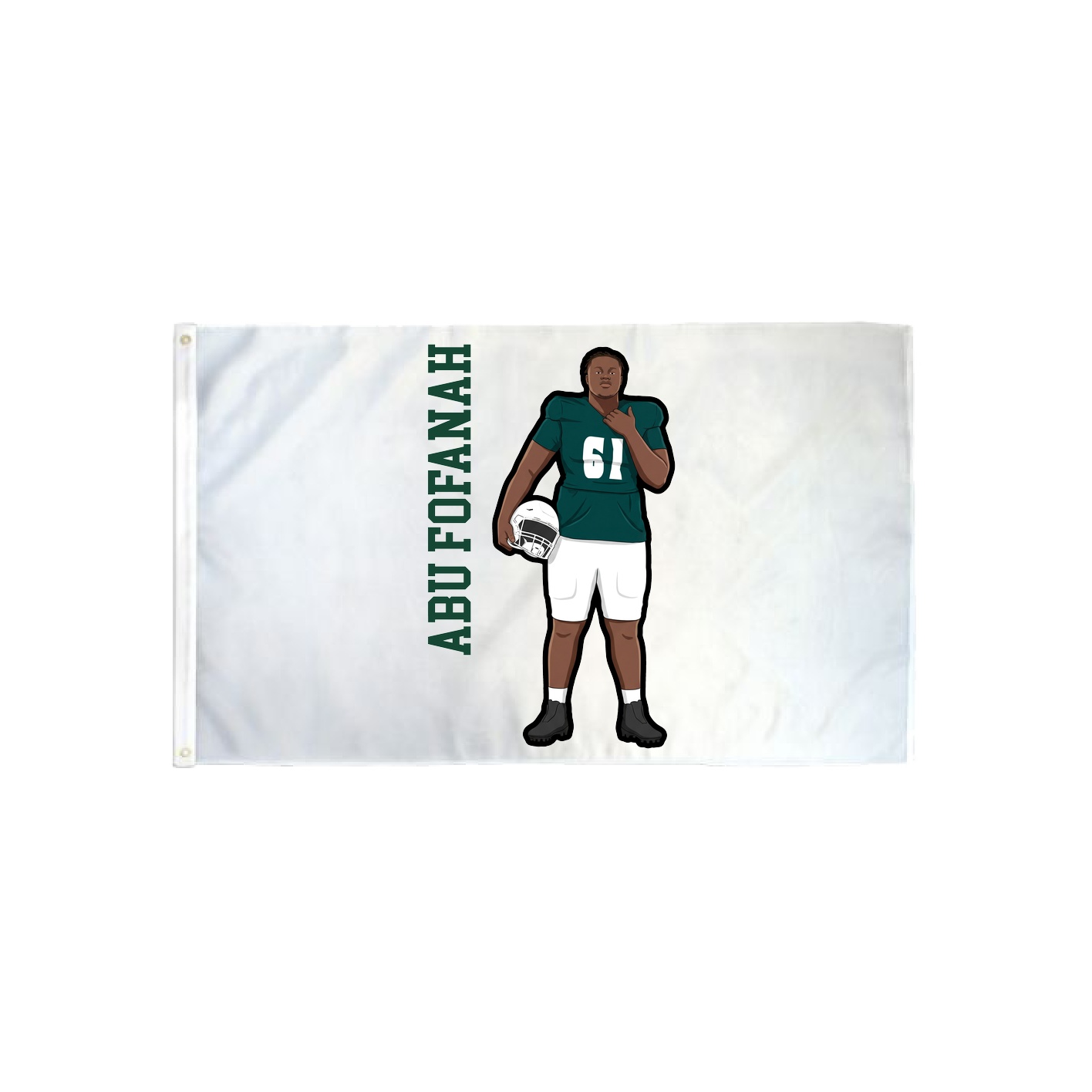 3x5 Flag — Name Vertical in Classic