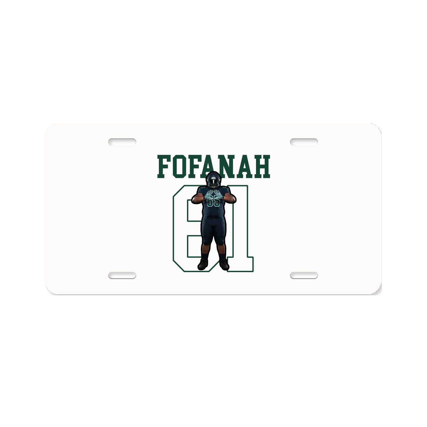 License Plate — Shirsey in Classic