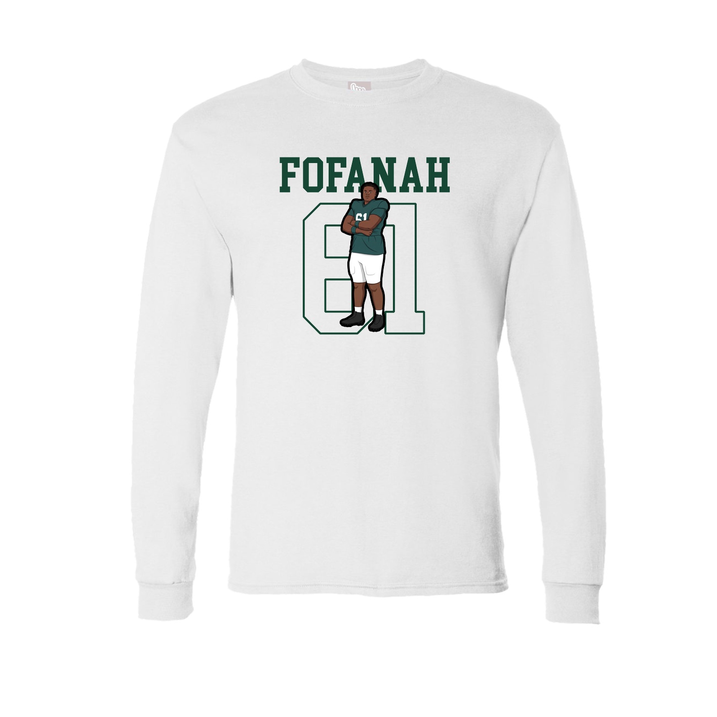 Long Sleeve Tee — Shirsey in White