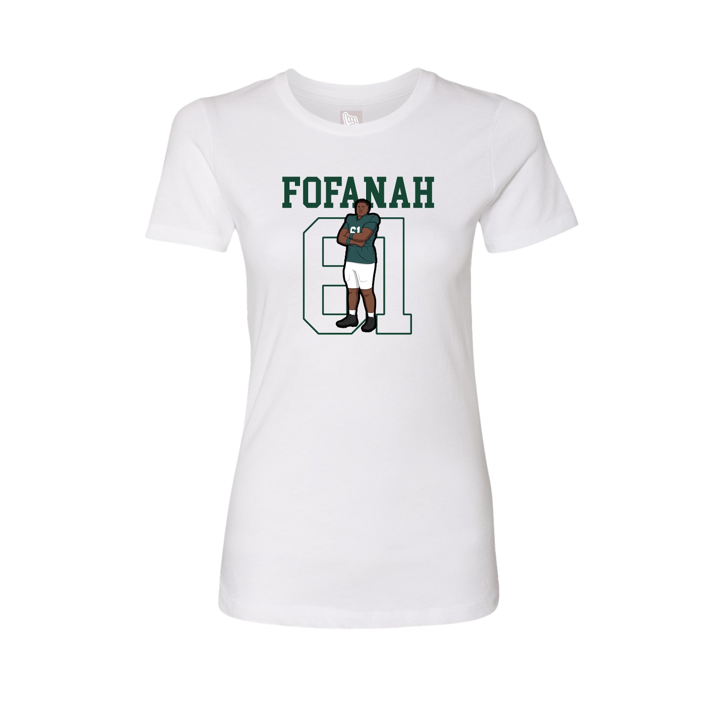 Fitted Women's Tee — Shirsey in White