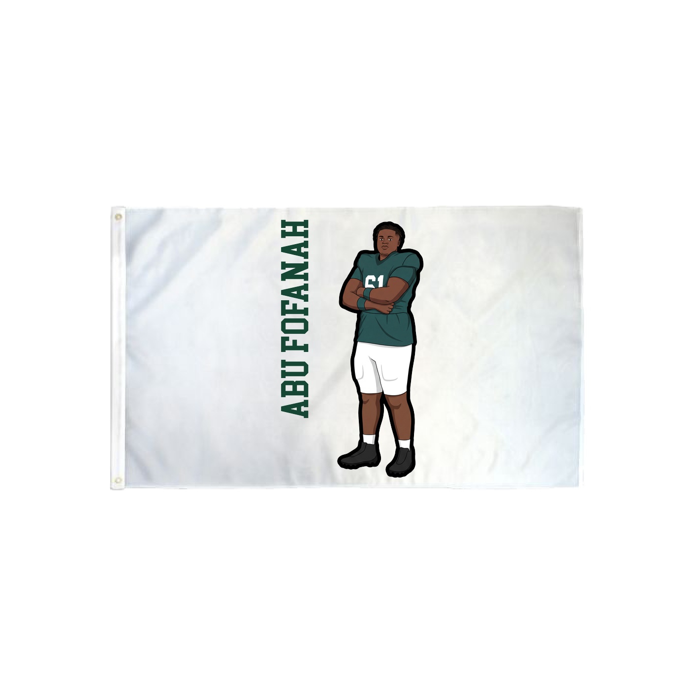 3x5 Flag — Name Vertical in Classic