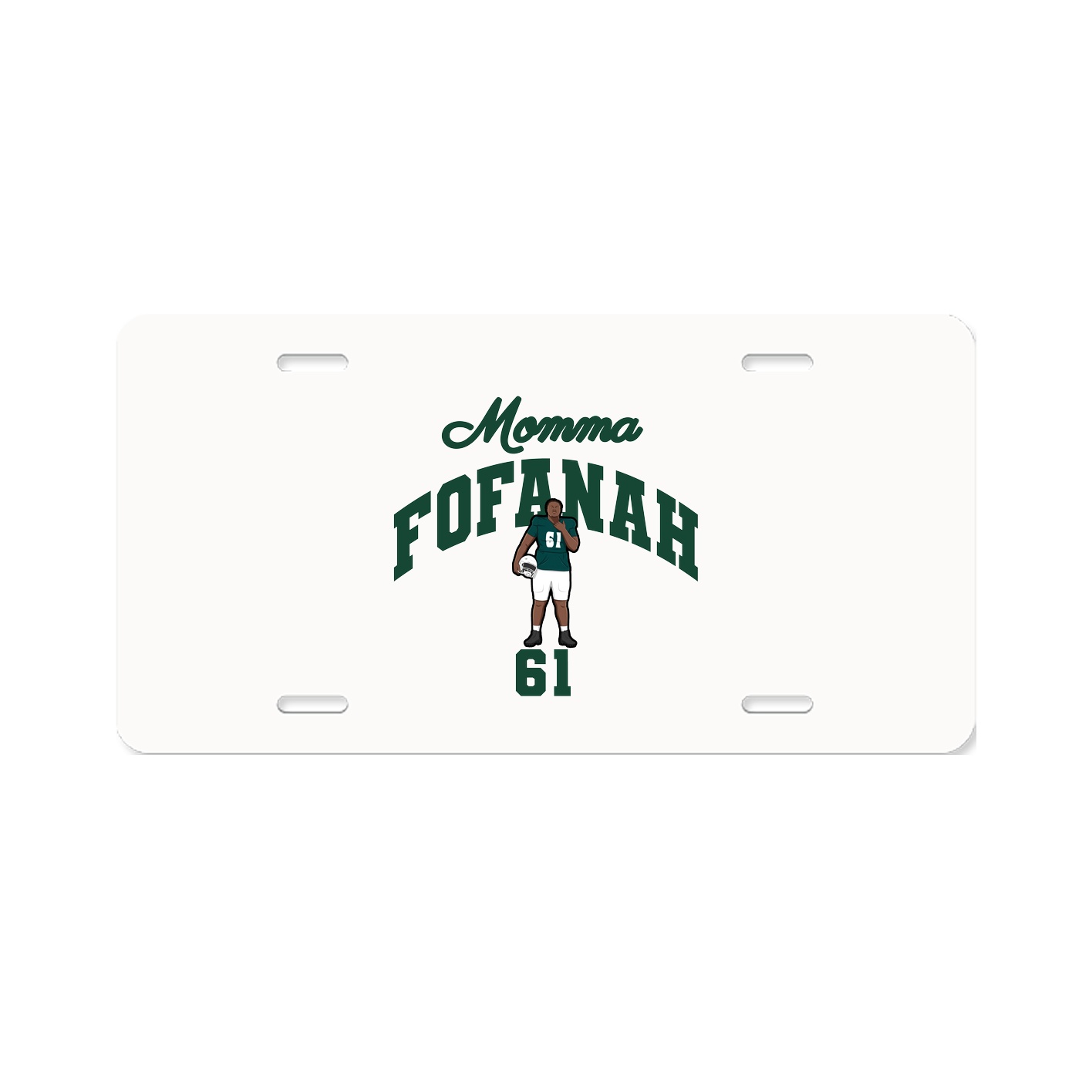 License Plate — Mothers Day Arch in Classic