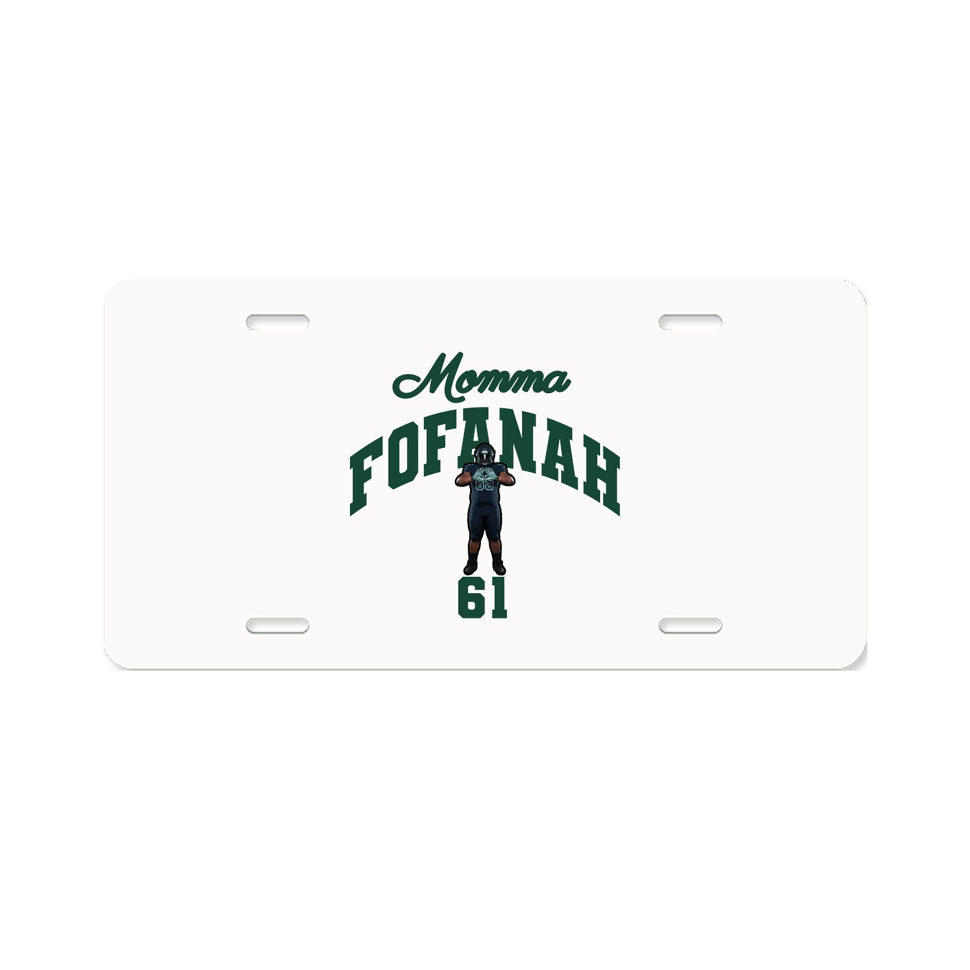 License Plate — Mothers Day Arch in Classic