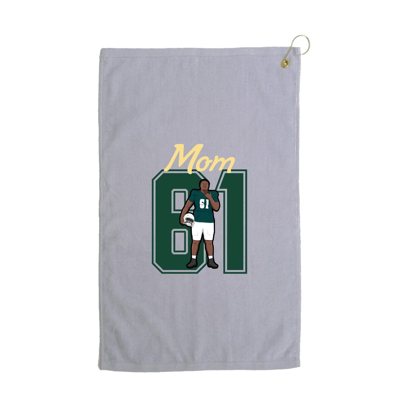 Golf Towel — Mothers Day Shirsey in Grey