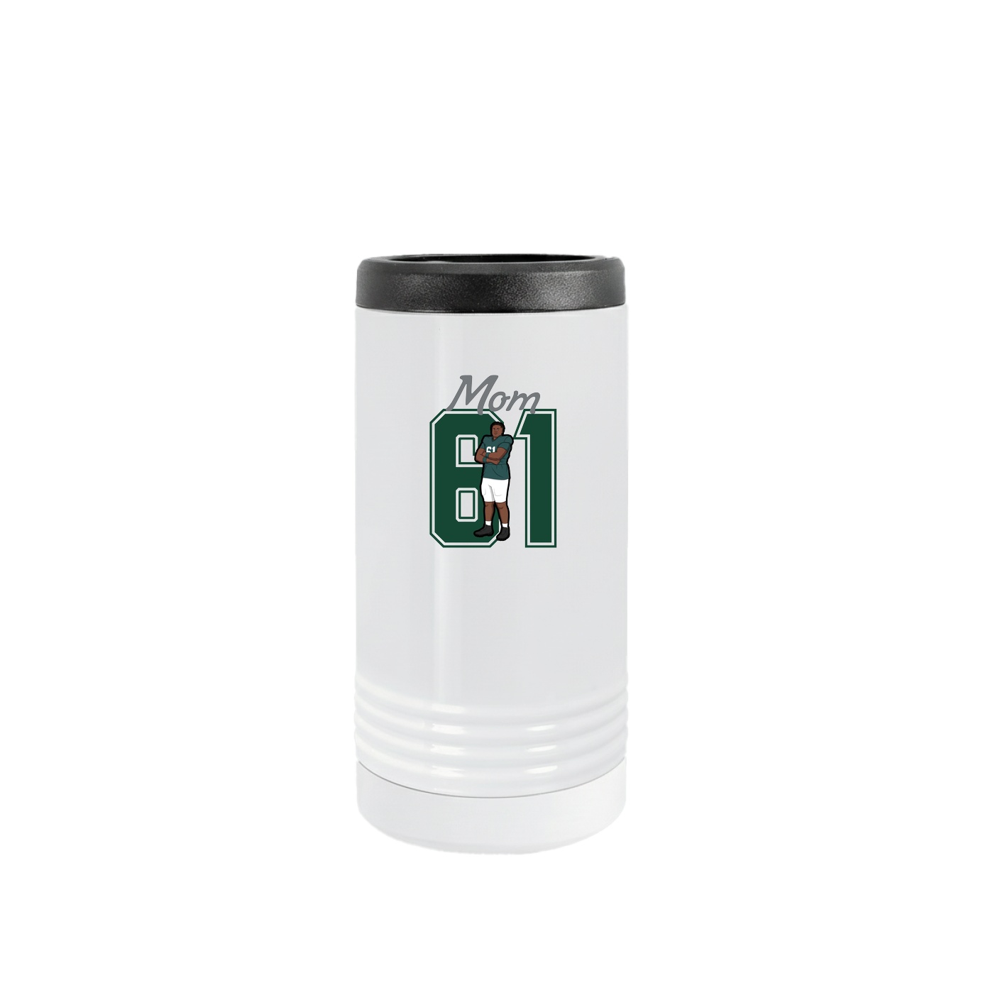 Slim Beverage Holder — Mothers Day Shirsey in White