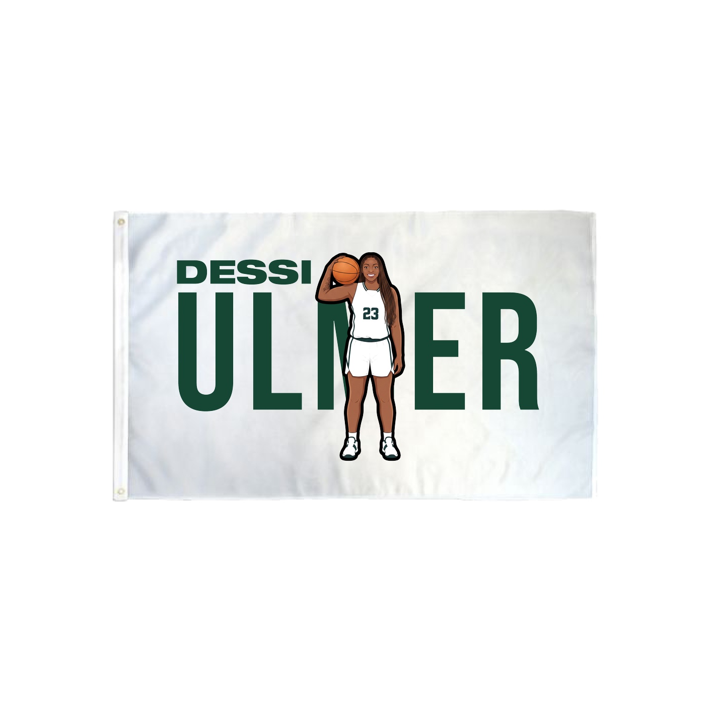 3x5 Flag — Player Name in Classic