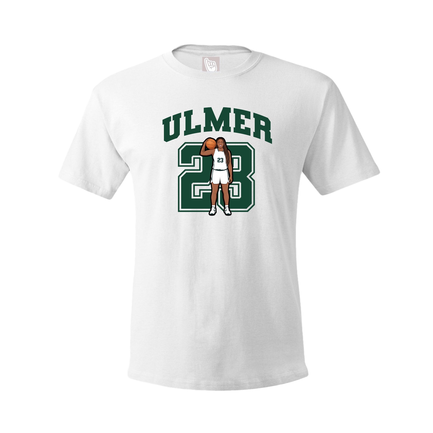 Tee — Number in White