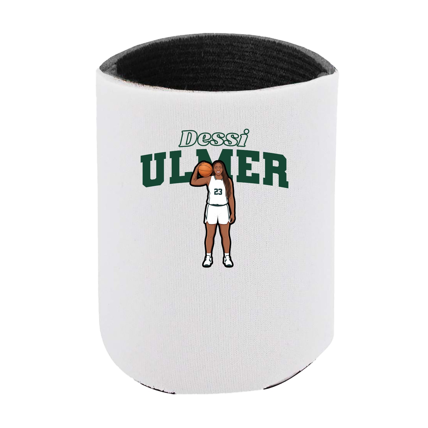 Can Holder — Name Arch in White