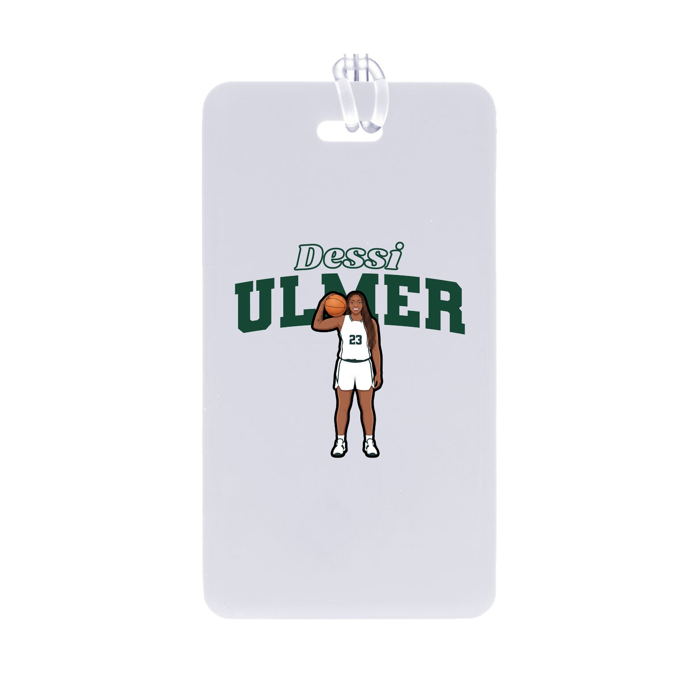 Bag Tag — Name Arch in Classic