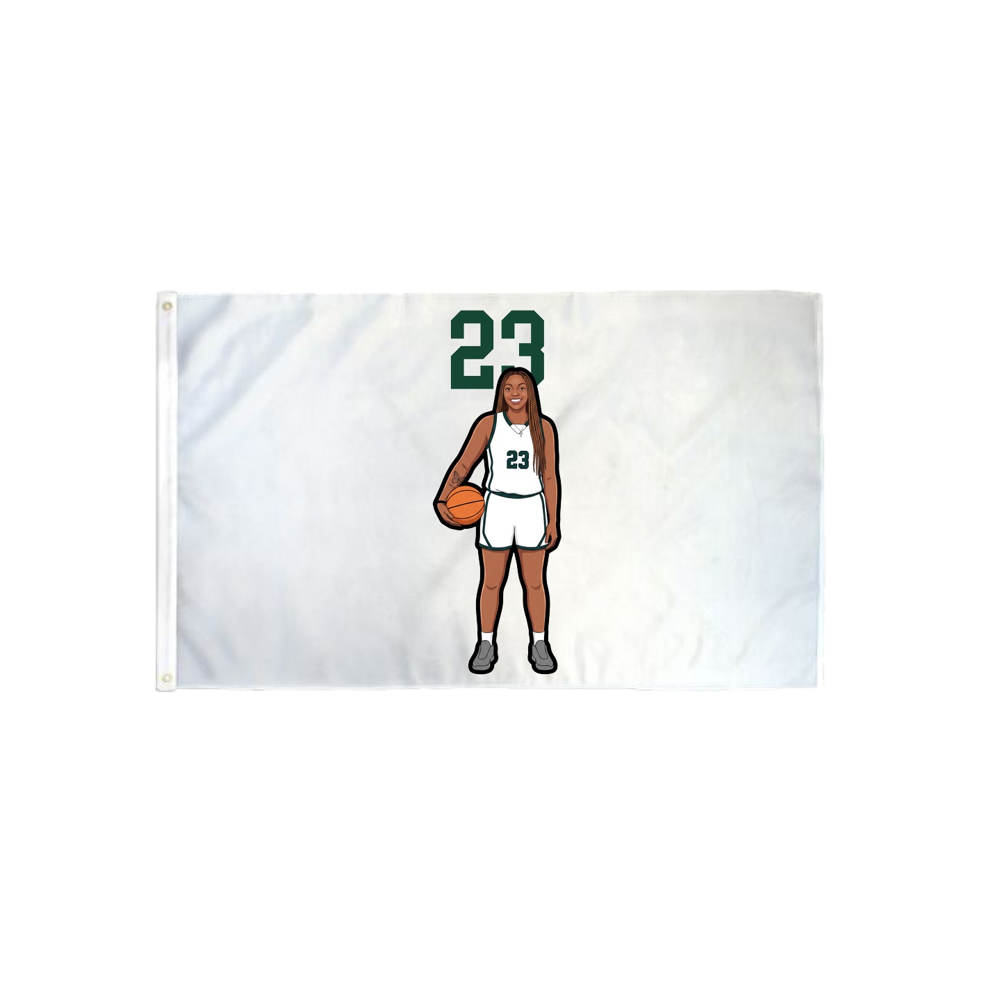 3x5 Flag — Number Top in Classic