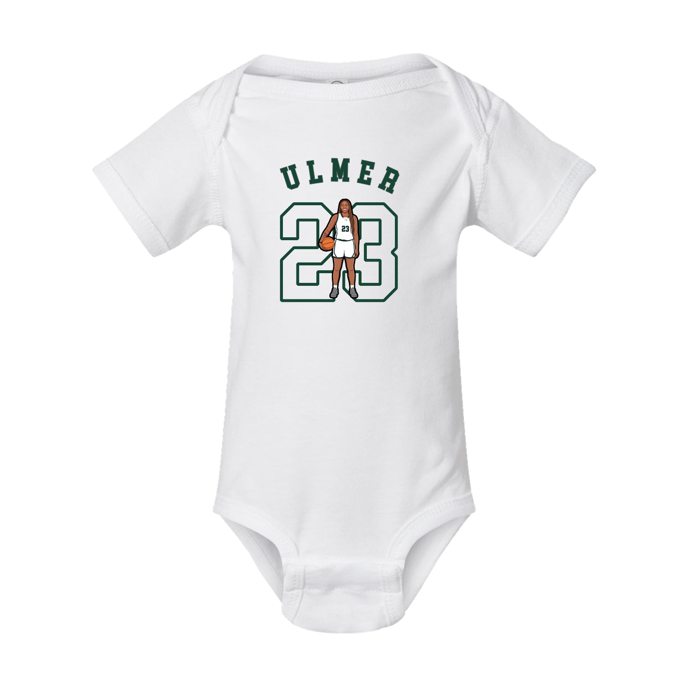 Baby Onesie — Shirsey Arch in White