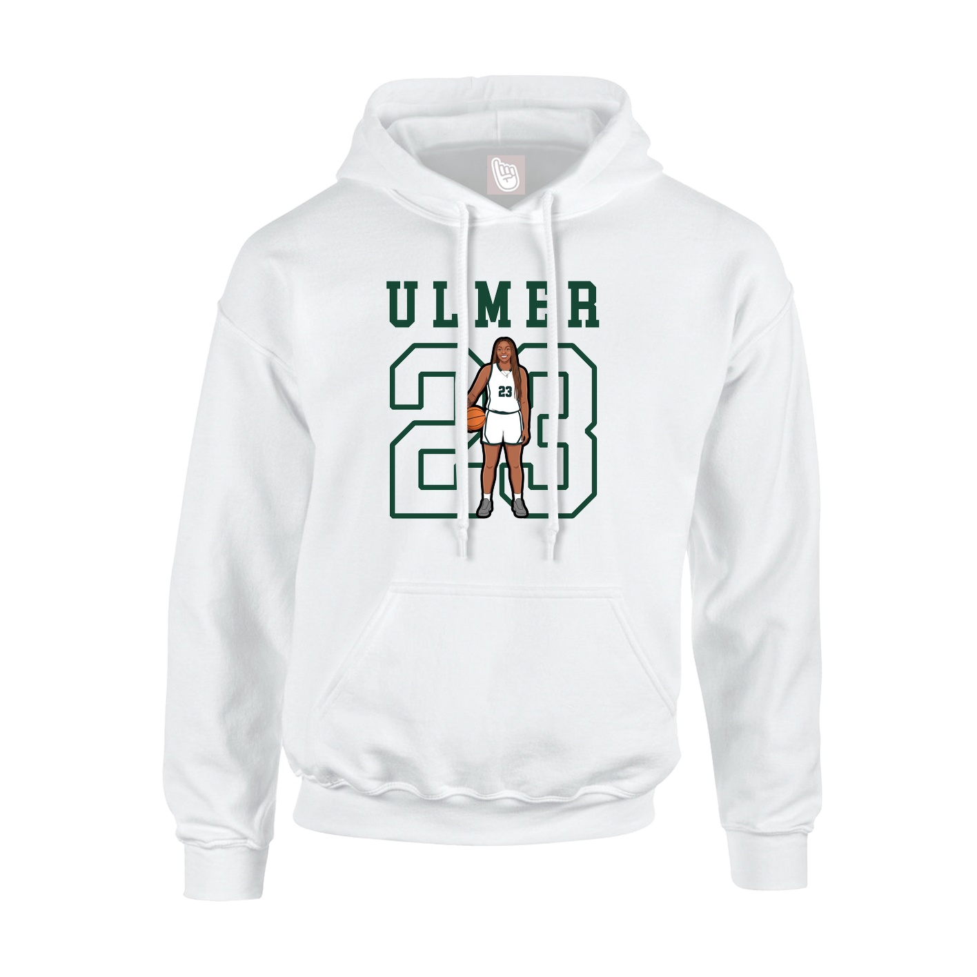 Youth Hoodie — Shirsey in White