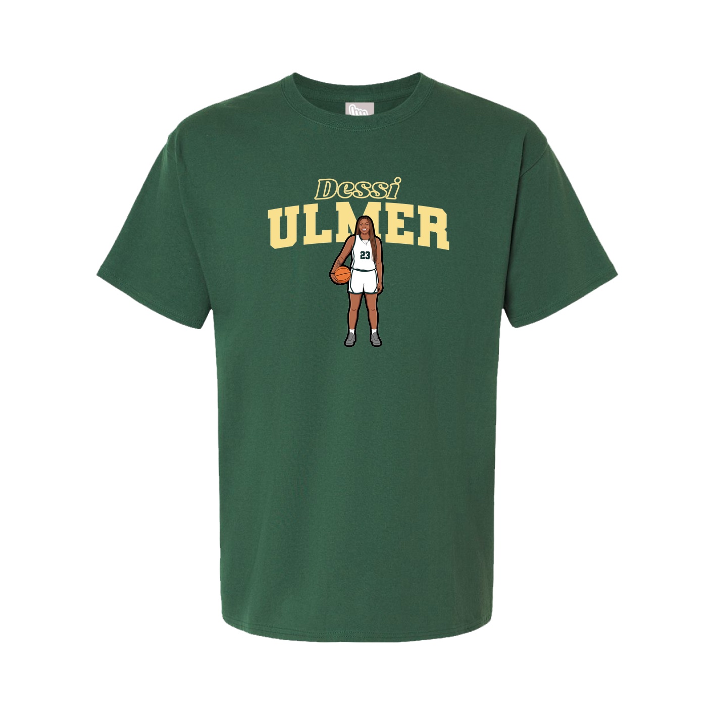 Tee — Name Arch in Green
