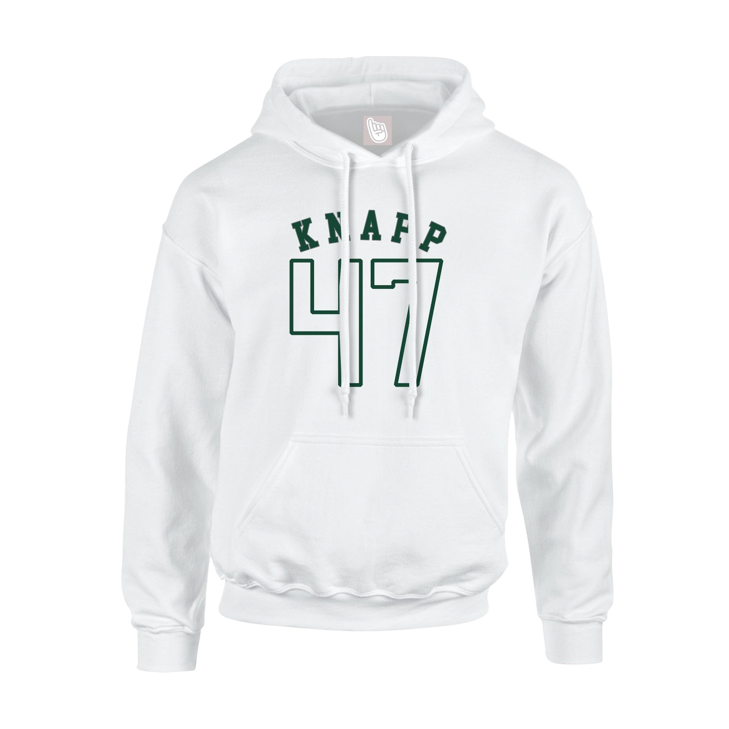 Hoodie — Shirsey Arch in White