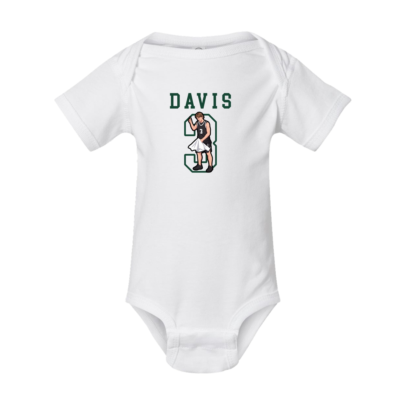 Baby Onesie — Shirsey in White