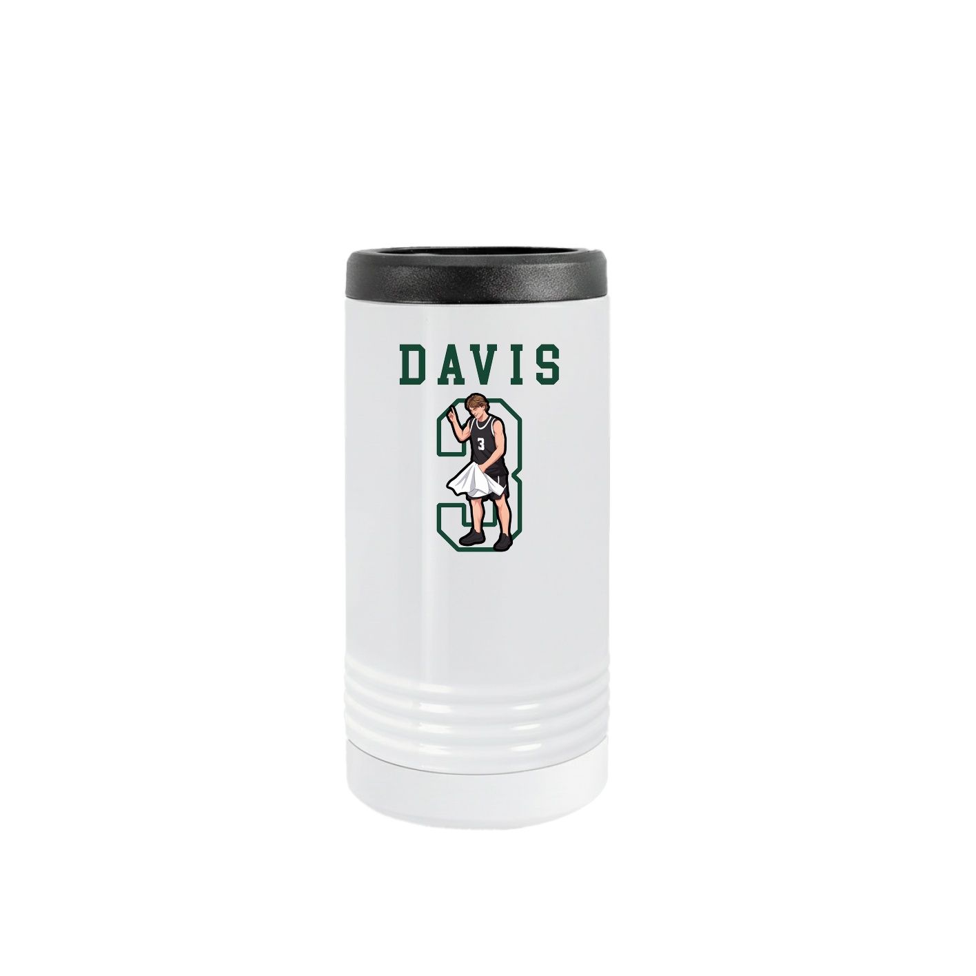 Slim Beverage Holder — Shirsey in White