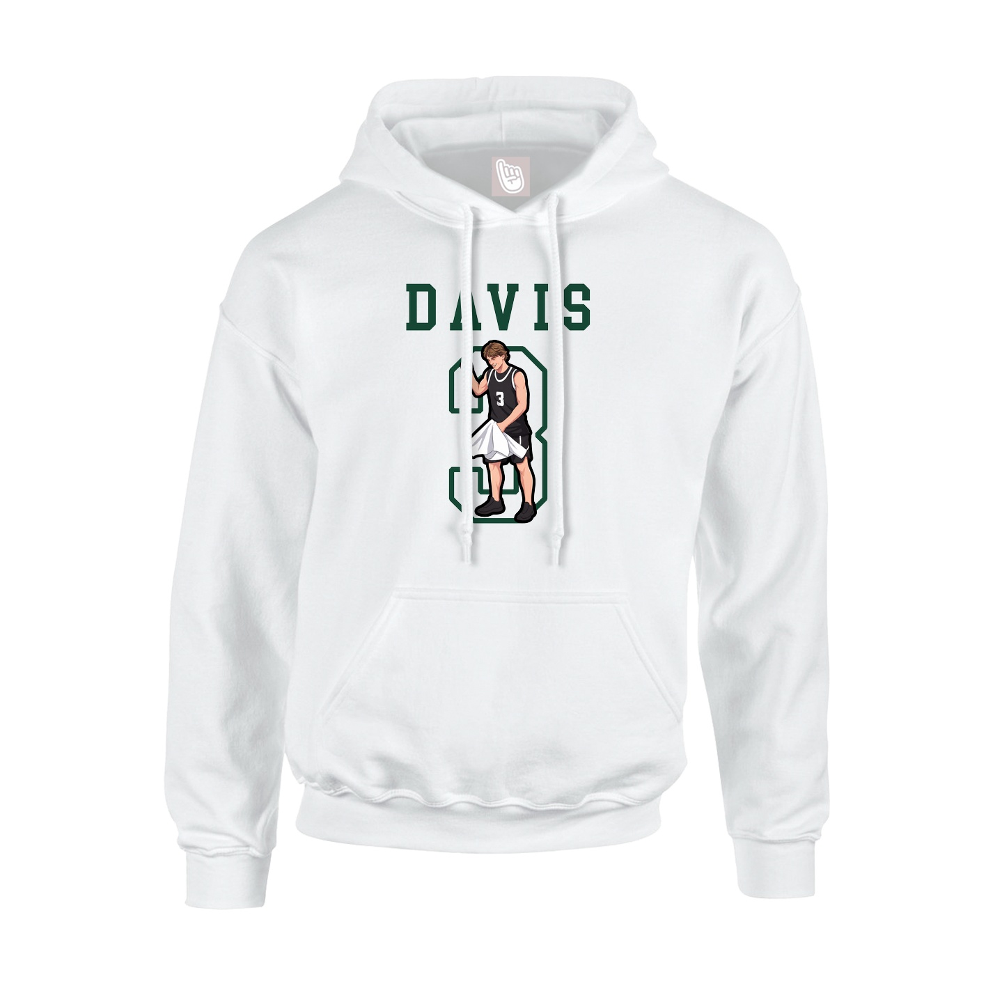 Hoodie — Shirsey in White
