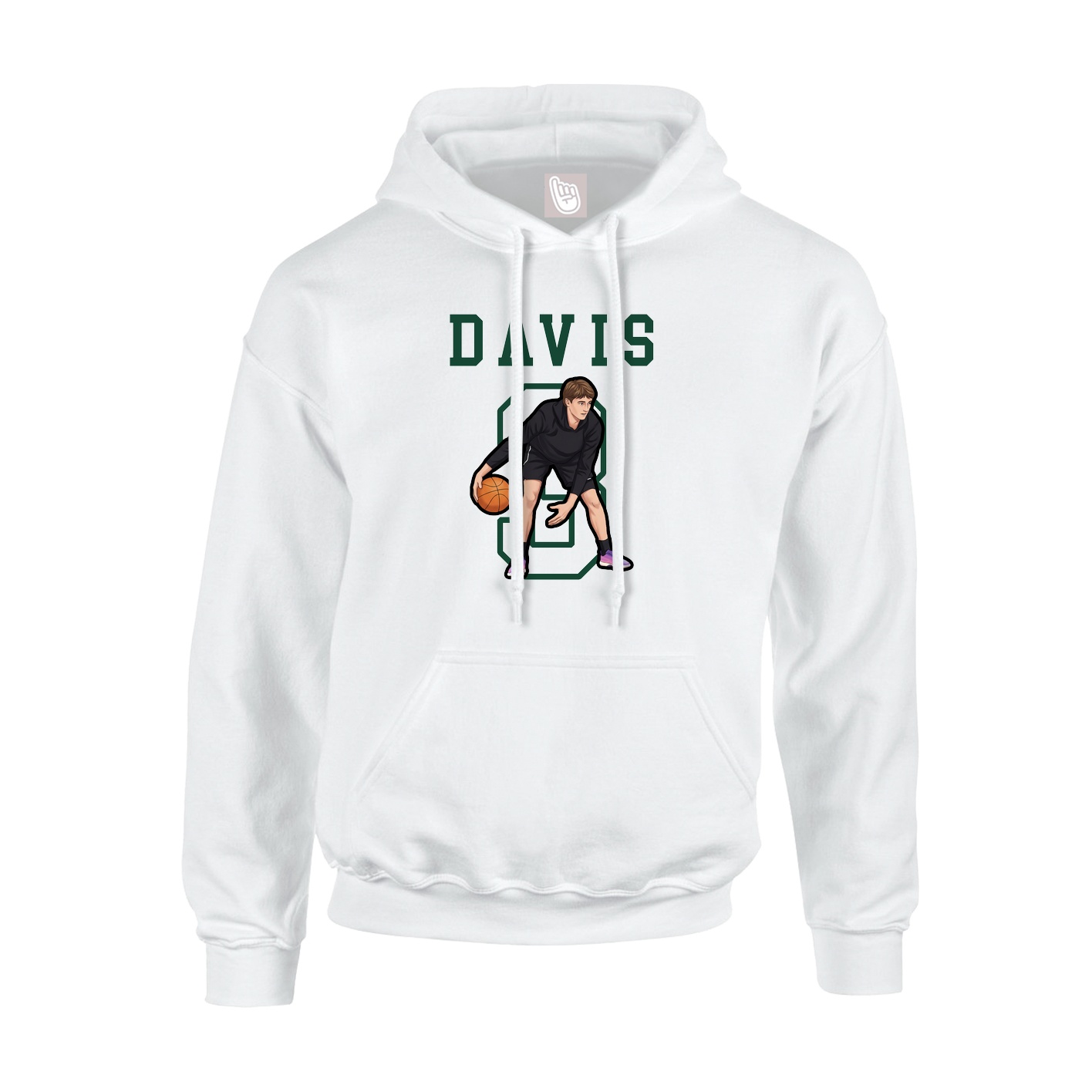 Youth Hoodie — Shirsey in White