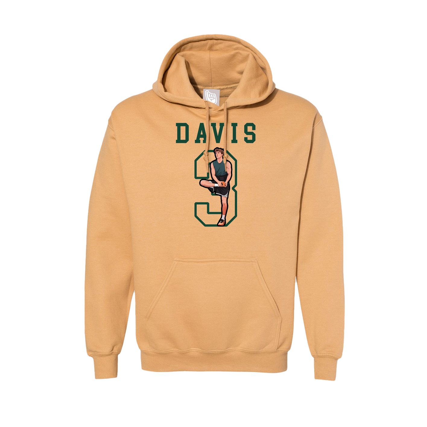 Hoodie — Shirsey in Vegas Gold
