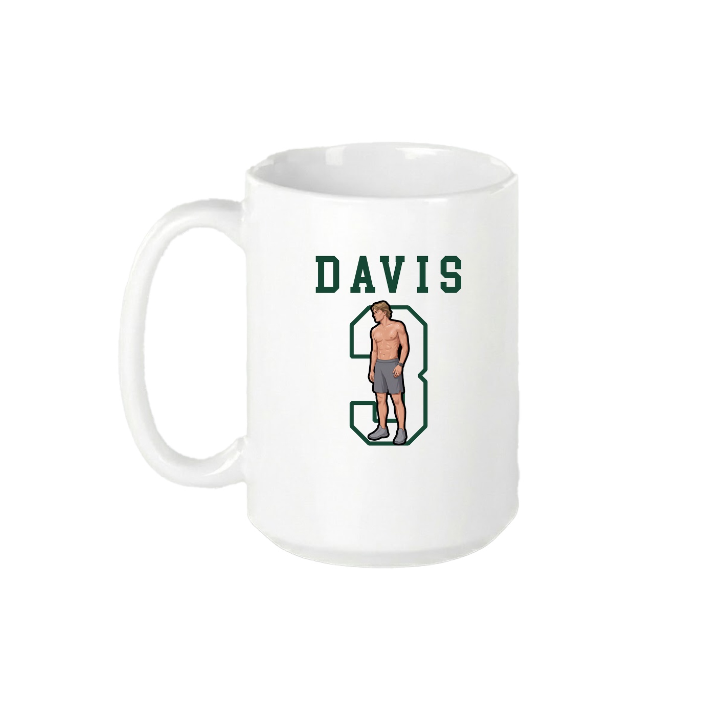 15oz Coffee Mug — Shirsey in White