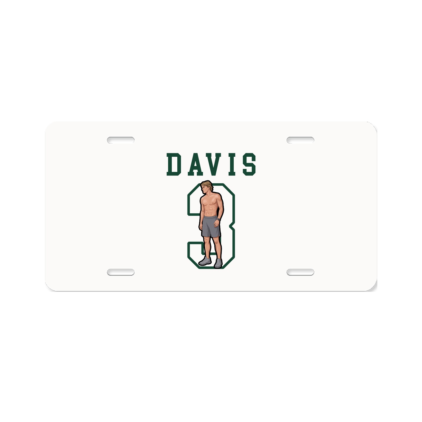 License Plate — Shirsey in Classic