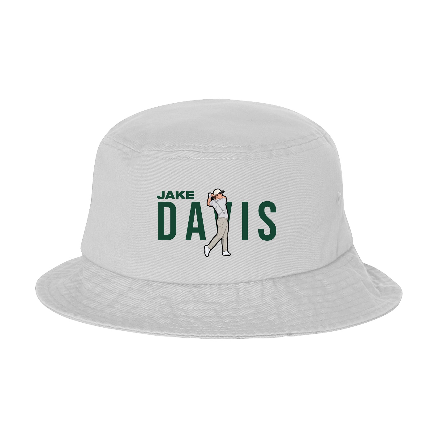 Bucket Cap — Player Name in White