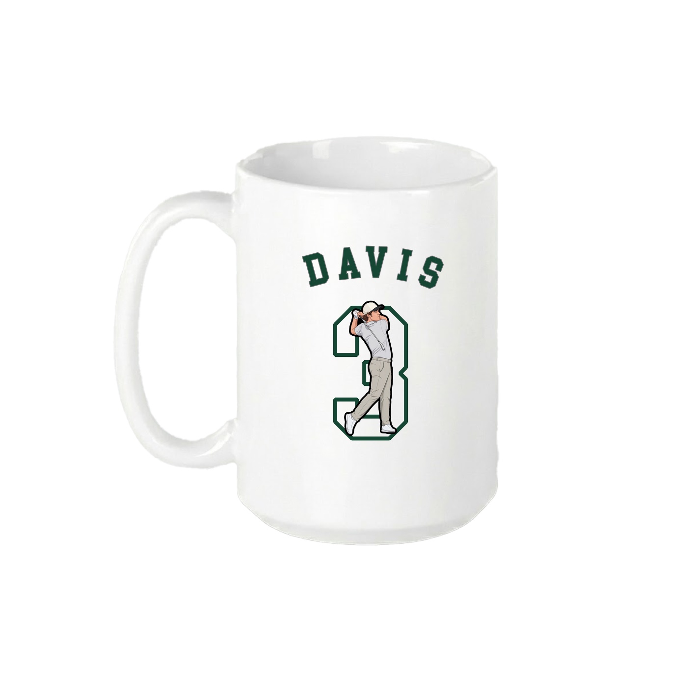 15oz Coffee Mug — Shirsey Arch in White