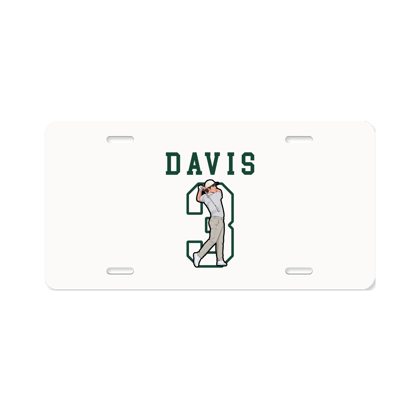 License Plate — Shirsey in Classic
