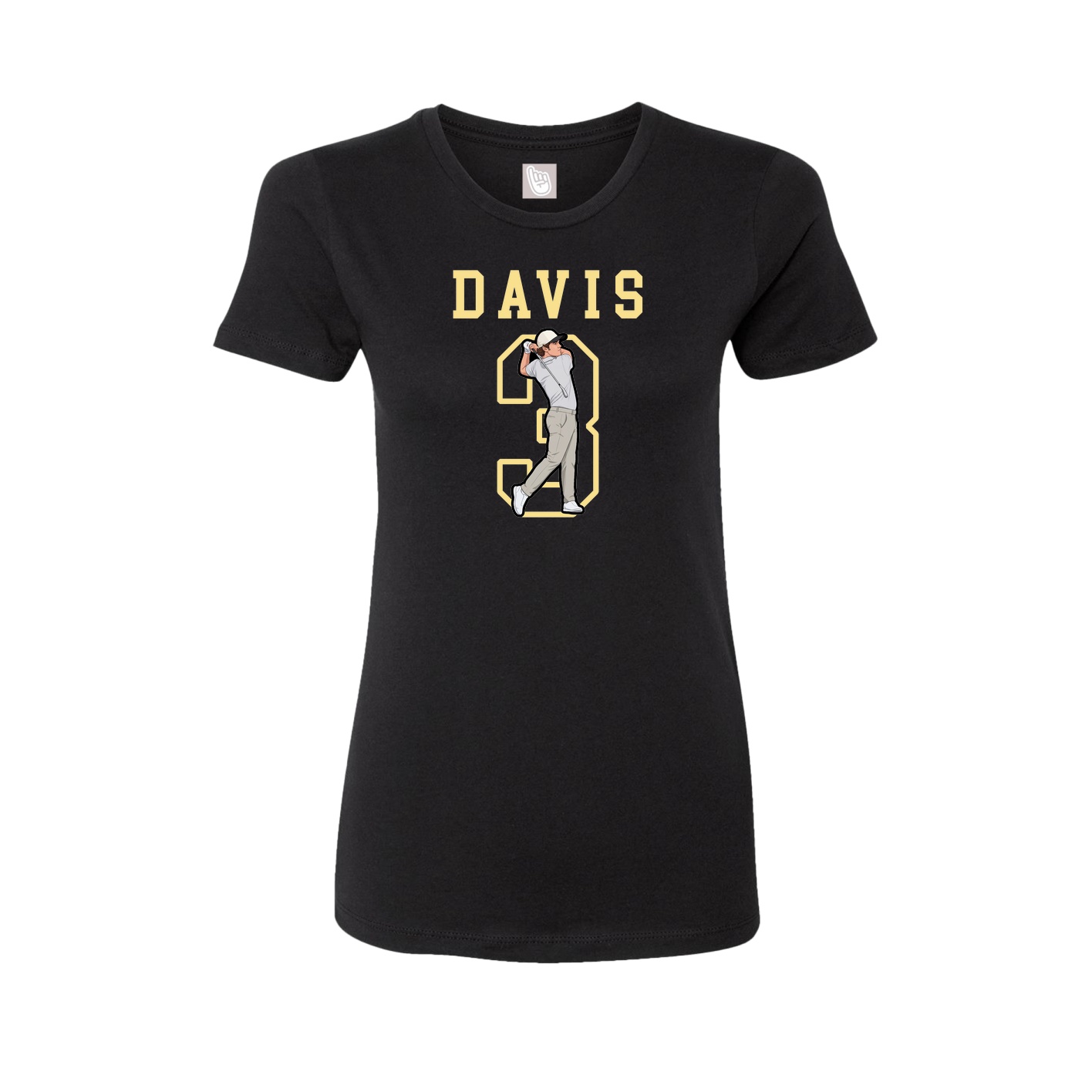 Fitted Women's Tee — Shirsey in Black