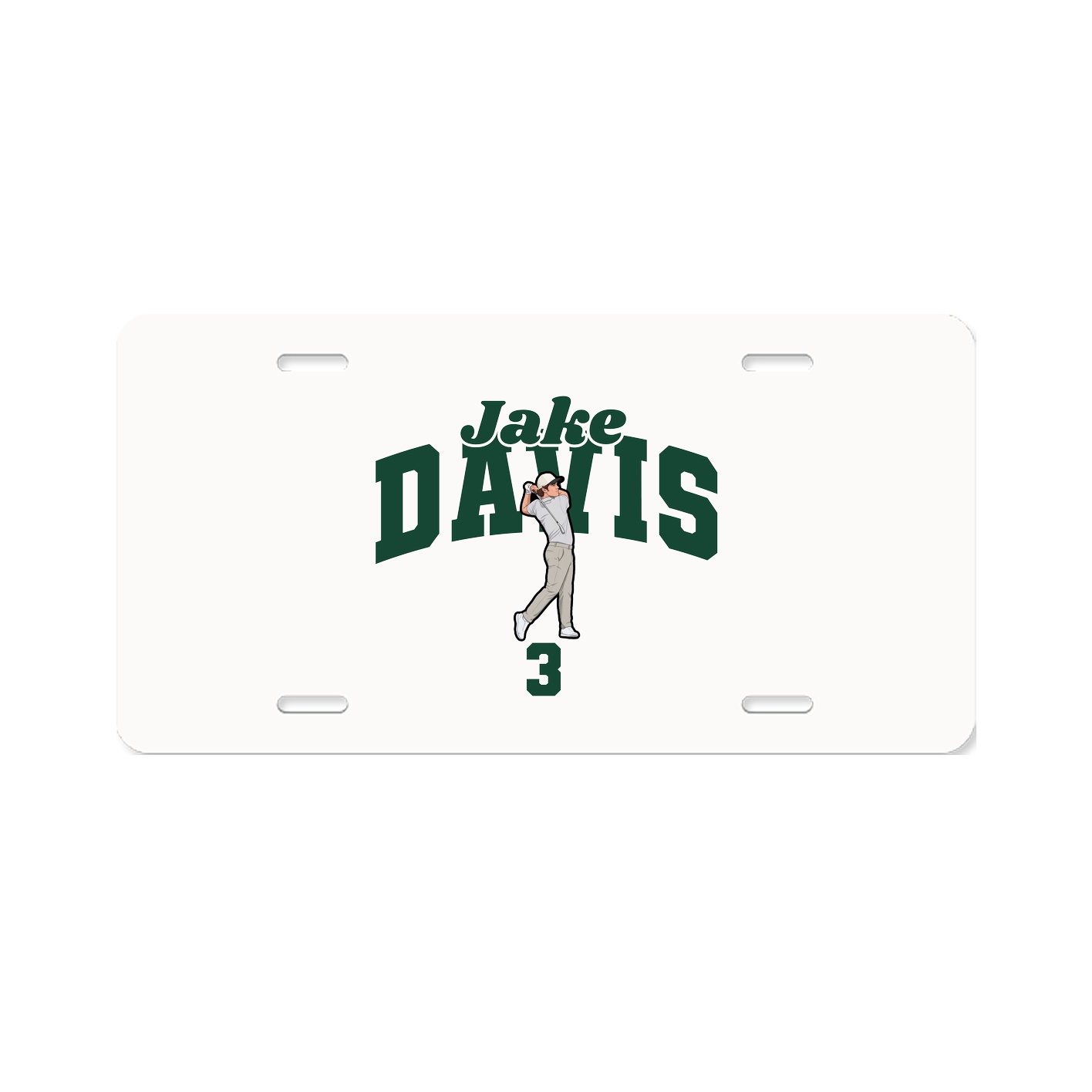 License Plate — Signature Arch in Classic