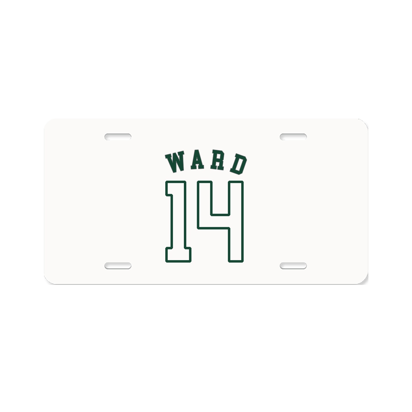 License Plate — Shirsey Arch in Classic
